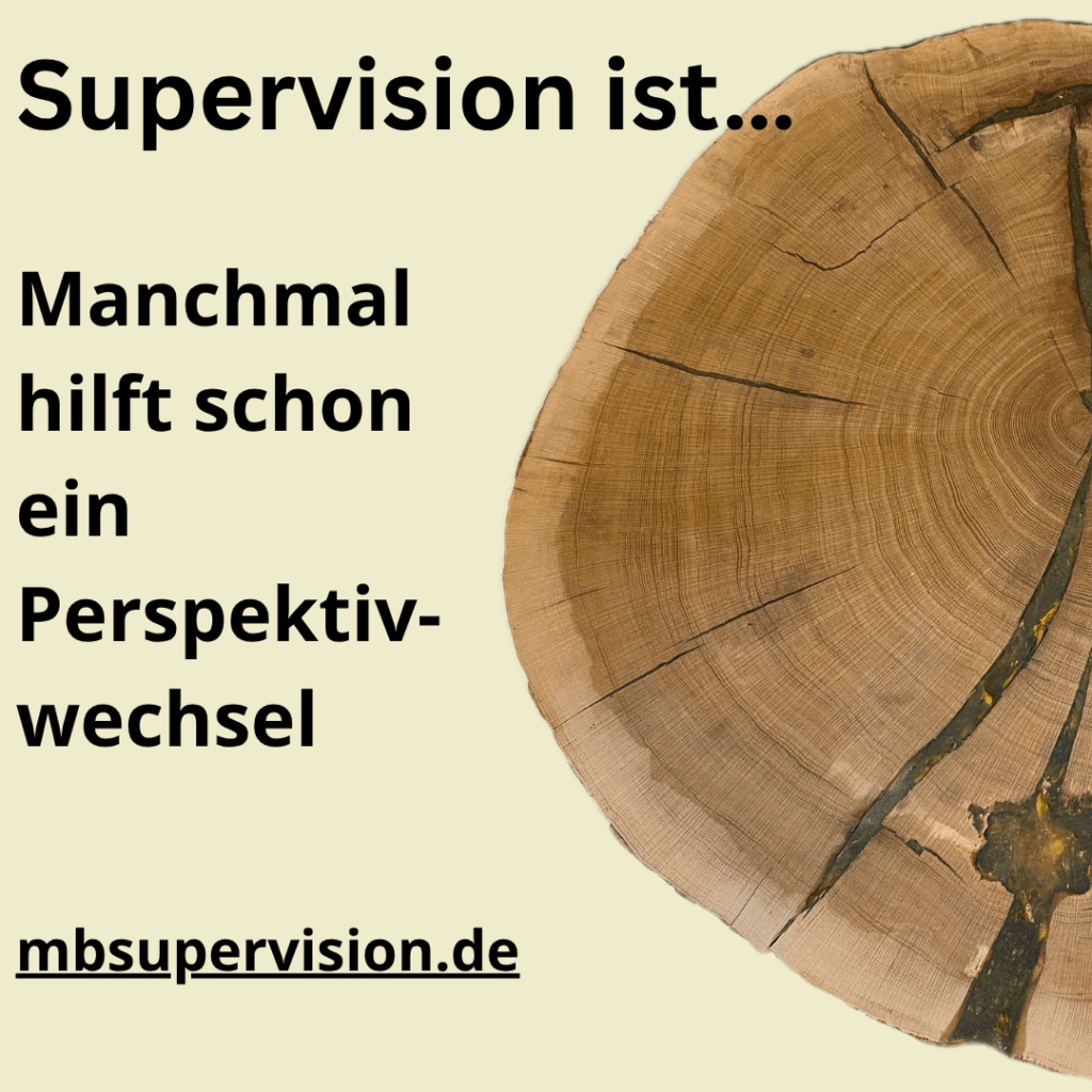 Manchmal hilft schon ein Perspektivwechsel